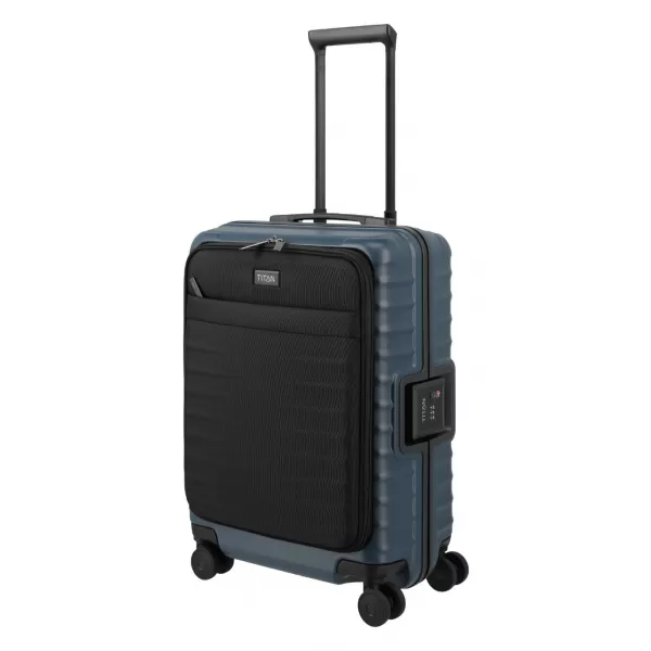  Koffer an Bord TITAN Overseas S Front pocket MITTERNACHTSBLAU 