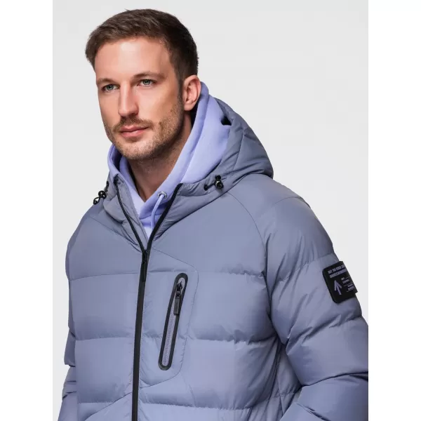  Herrenjacke OMBRE OM-JAHP-0302 ERLOSCHENES LILA 