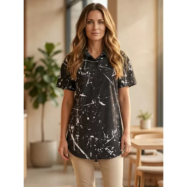  Premium-Shirt für Damen ALTISPORT VOJ/ALW034KOS01 SCHWARZ 