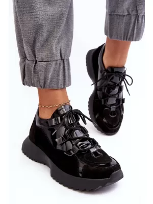 Damenschuhe ZAZOO M01/2 SCHWARZ