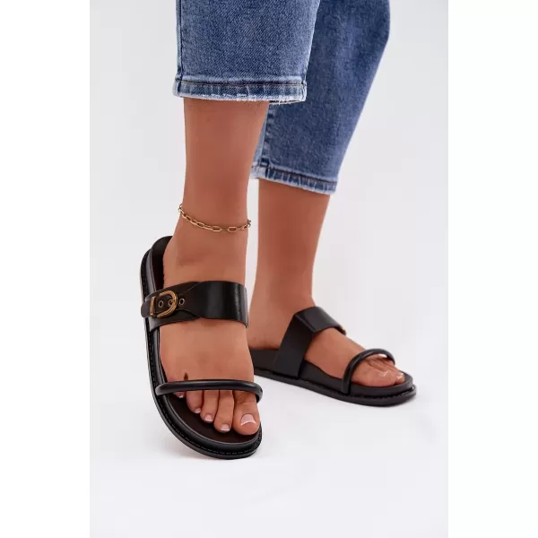  Damenhausschuhe BOTO SARILISSE 41609 SCHWARZ 