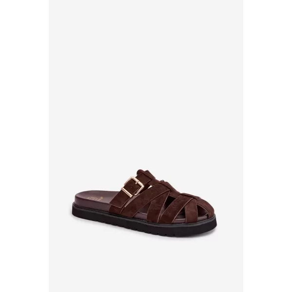  Damenhausschuhe BOTO ROSELISSE 41561 BRAUN 