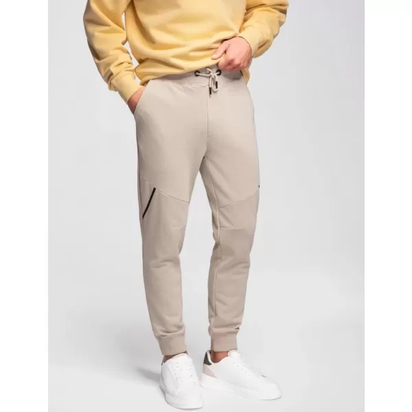  Herren-Jogginghose OMBRE OM-PASK-0280 BEIGE 