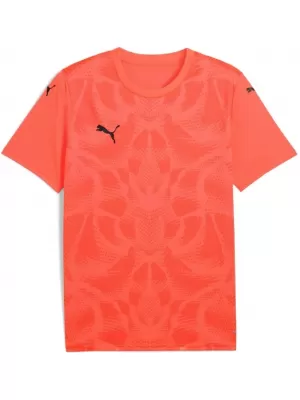 Funktions-T-Shirt für Herren PUMA TEAMULTIMATE JERSEY 706280-38 NEON SUN/ NEON SUN/PUMA BLACK