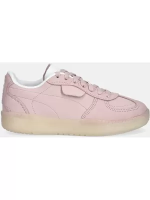 Damenschuhe PUMA PALERMO MODA ELEVATED WNS 398527-01 LILA NEBEL/WARMES WEIß