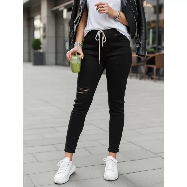 Damenhosen DSTREET UY2857 SCHWARZ 
