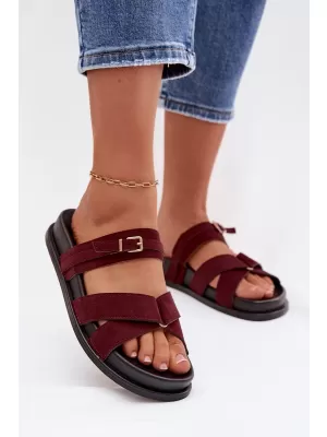 Damenhausschuhe BOTO SELORINA 41592 BURGUND