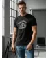 Herren-T-Shirt DSTREET NX057R SCHWARZ