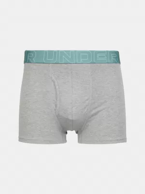 Herren-Boxershorts UNDER ARMOUR M UA PERF COTTON 3IN - 3PK JASPISBLAU