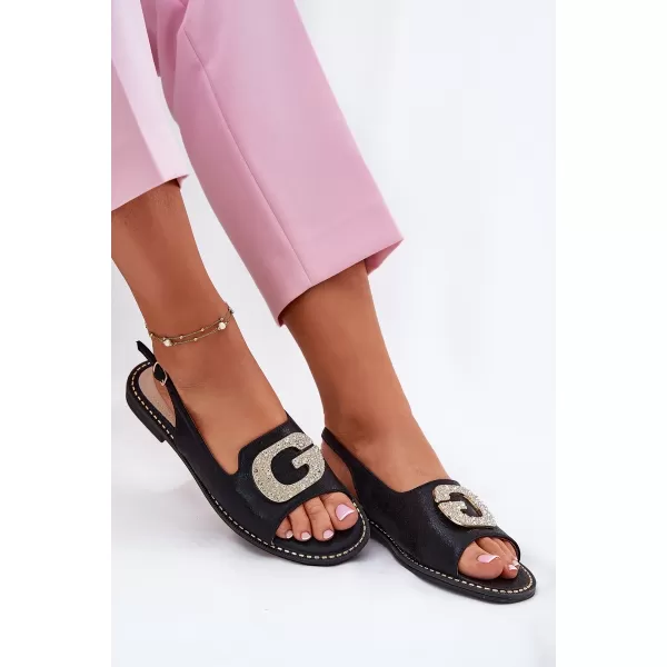  Damensandalen S.BARSKI KV51-081 SCHWARZ 