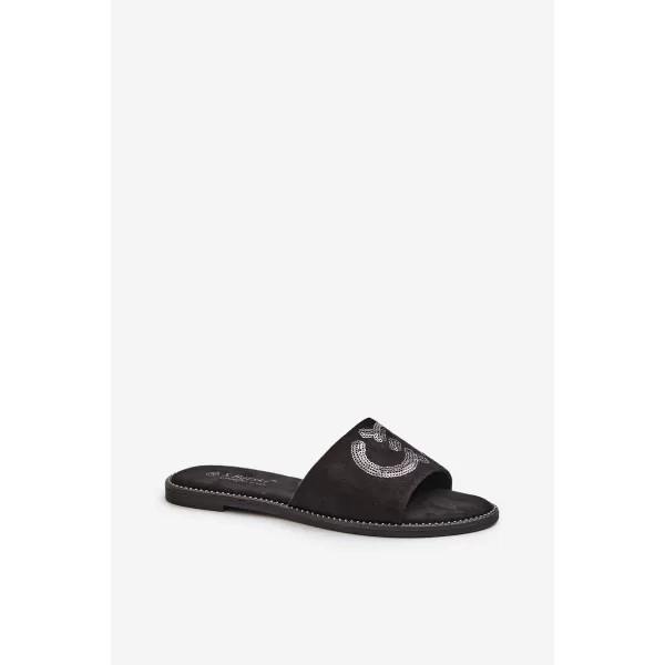  Damen-Flip-Flops S.BARSKI KV27-052 SCHWARZ 