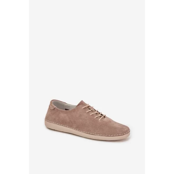  Damenschuhe S.BARSKI LR61-7080 DUNKELBEIGE 