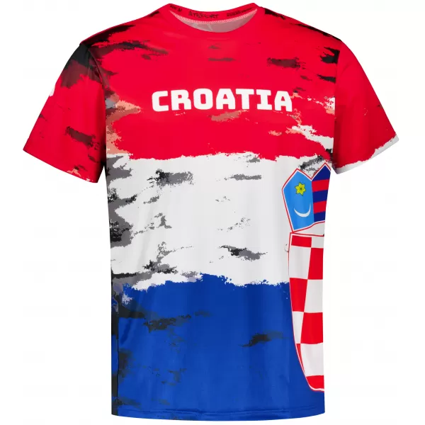  Premium-T-Shirt für Herren ALTISPORT VOJ/ALM036HR/TR01 KROATIEN 