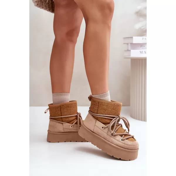  Schneemänner für Frauen BOTO MAVORA 34284 KHAKI 