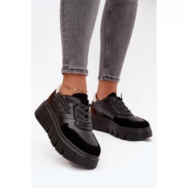 Damen-Sneaker VINCEZA 58565 SCHWARZ 