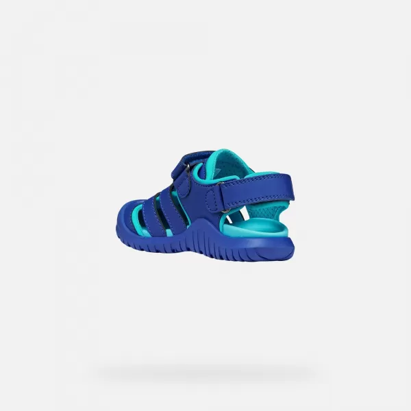  Sandalen für Jungen GEOX S. FUSBETTO PRO J650JA0CE15C4255 BLAU 