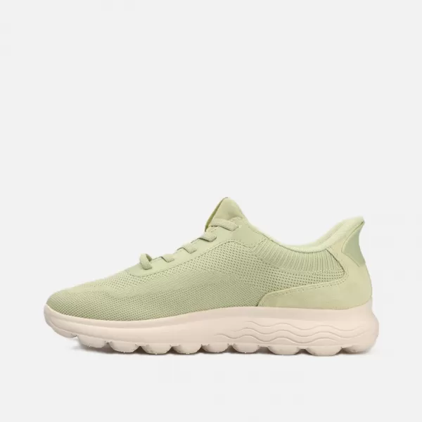  Damen-Sneaker GEOX SPHERICA PLUS FAST IN G012785 HELLGRÜN 