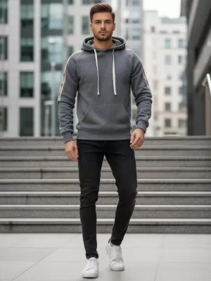 Herren-Sweatshirt DSTREET BX5945 GRAU