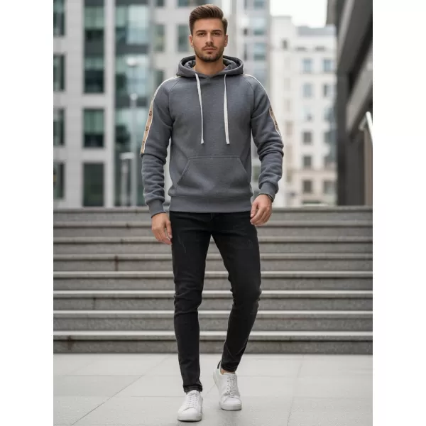  Herren-Sweatshirt DSTREET BX5945 GRAU 