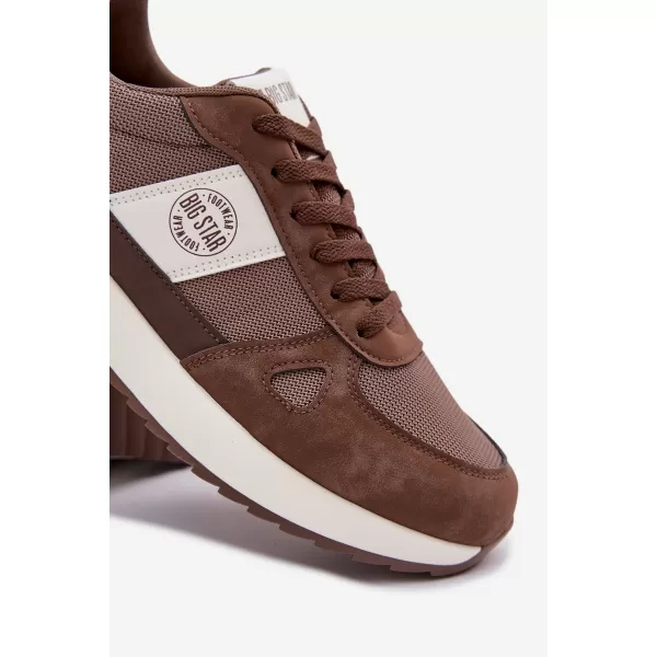  Herren-Sneaker BIG STAR TT174353 BRAUN/BEIGE Big Star Shoes 
