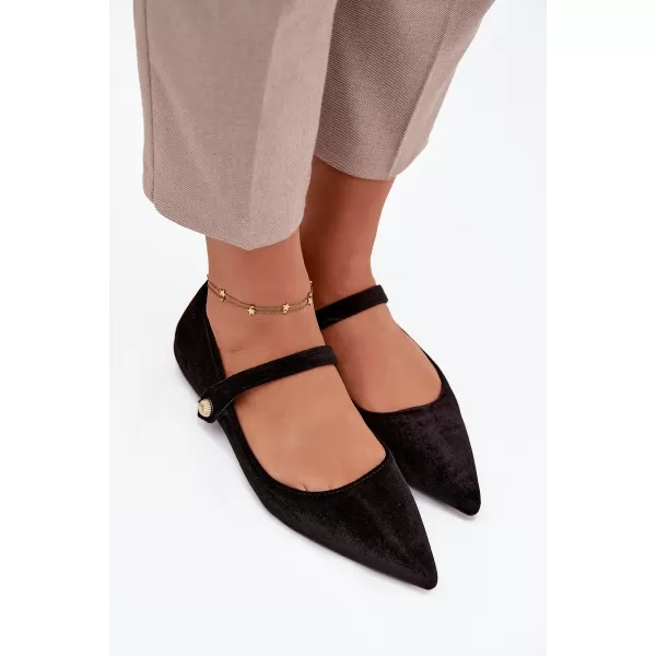  Ballerinas für Damen BOTO GISANNE 40573 SCHWARZ 