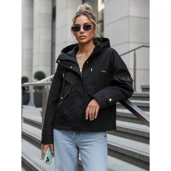  Damenjacke DSTREET TY5636 SCHWARZ 
