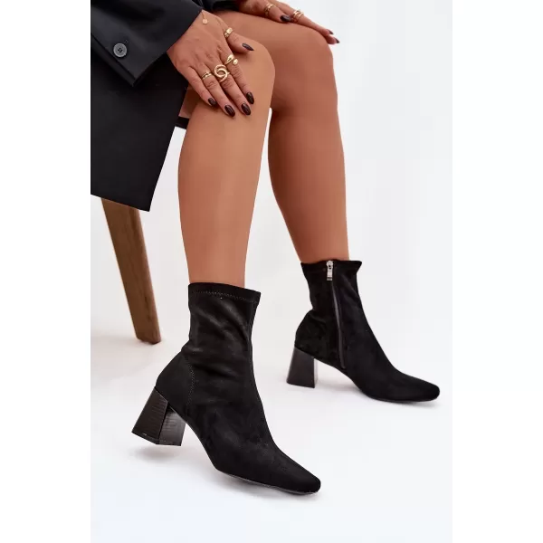  Damenschuhe mit Absatz BOTO OLIANNE 40587 SCHWARZ 