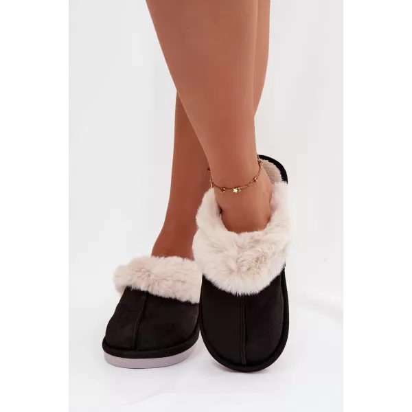  Damenhausschuhe BOTO CARISSE 40724 SCHWARZ 