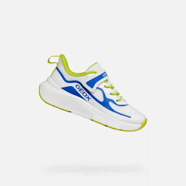  Turnschuhe für Jungen GEOX PRO-RAN J65P7F01454C0293 WEIß 