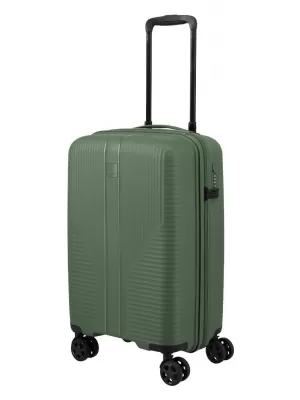 Koffer TRAVELITE Air Stripe S Slim GRÜN