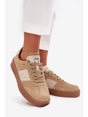 Damen-Sneaker LOPEZ JUST DARE SS2D4022 BEIGE Daniel Lopez Just Dare