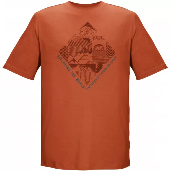  Herren-T-Shirt KILLTEC KOS 24 43790-621 ZIEGEL 