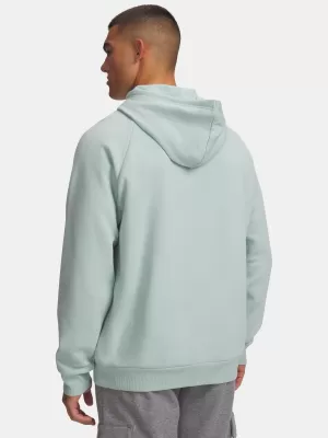 Herren-Sweatshirt UNDER ARMOUR RIVAL FLEECE LOGO HD 1379758-477 BLAU