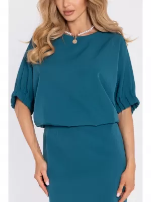 Kleid MOE M904 OZEANBLAU