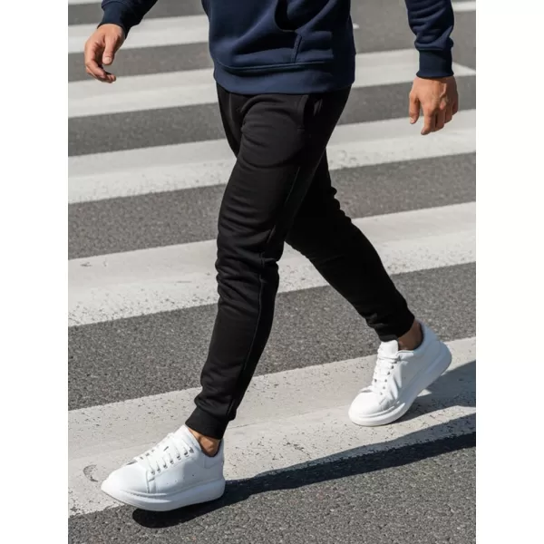  Herren-Set DSTREET AX0631 DUNKELBLAU/SCHWARZ 