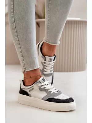 Damen-Sneaker BIG STAR OO274028 WEISS Big Star Shoes