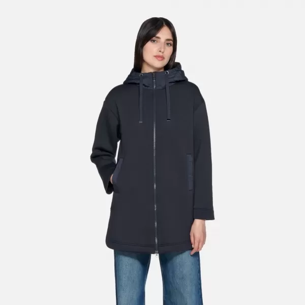  Damenparka GEOX SWEATER G012426 DUNKELBLAU 