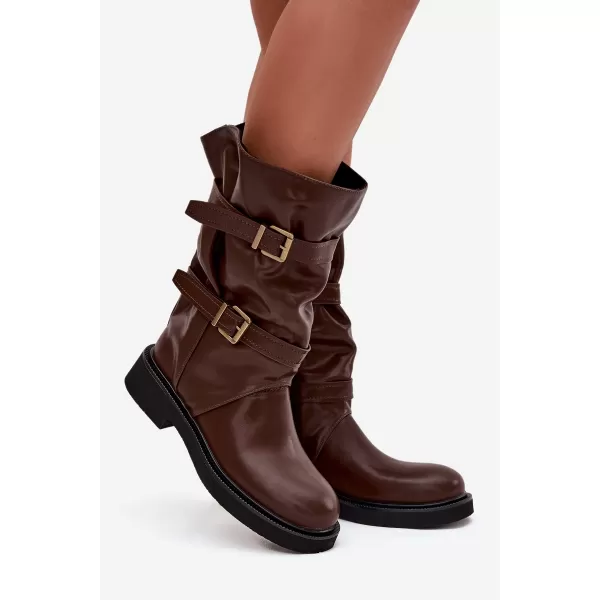  Damenstiefel BOTO HALVESSA 39587 BRAUN 