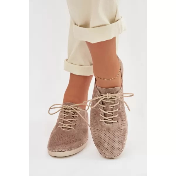  Damenschuhe S.BARSKI LR61-7080 DUNKELBEIGE 