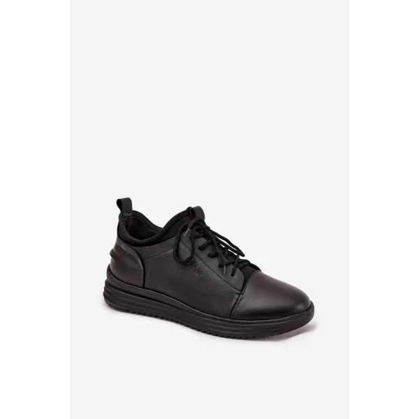  Herrenschuhe LEE COOPER LCJ-26-33-3964 SCHWARZ 