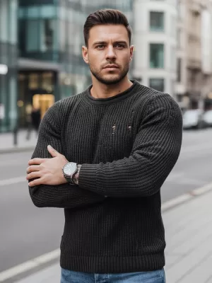 Herrenpullover DSTREET WX1990 GRAU