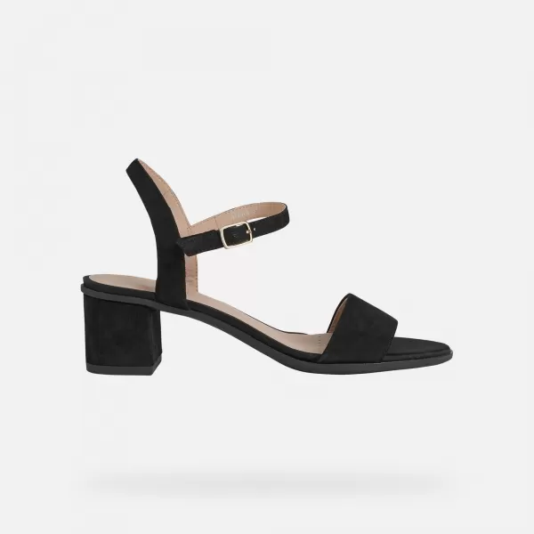  Damensandalen GEOX AURELY 50 G000465 SCHWARZ 