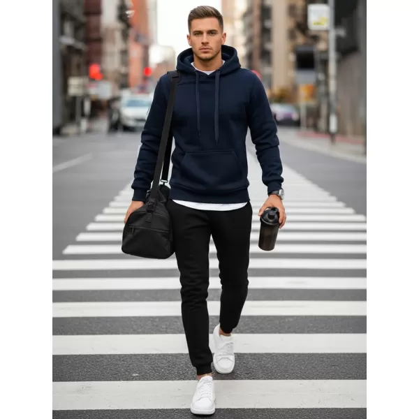  Herren-Set DSTREET AX0631 DUNKELBLAU/SCHWARZ 