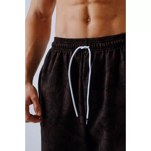  Jogginghose mit entspannter Passform POWER 904 DARK BROWN CAMO Nebbia 