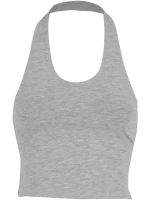Damen-T-Shirt URBAN CLASSICS TB7533 GRAU MELIERT