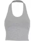 Damen-T-Shirt URBAN CLASSICS TB7533 GRAU MELIERT