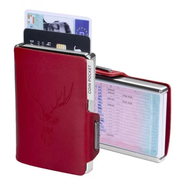  Geldbörse MONDRAGHI Silhouette Classic Deer HRSG 