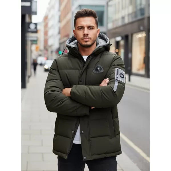  Herrenjacke DSTREET TX5092 GRÜN 