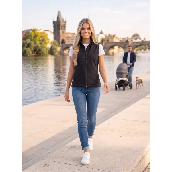  Softshellweste für Damen ALTISPORT NoPrint NP/ALW965 EBENHOLZGRAU 