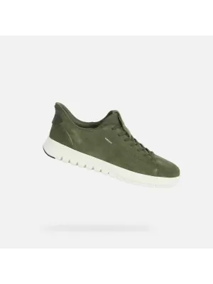 Herren-Sneaker GEOX FLEXTRIDE PLUS FAST IN G014646 KHAKI